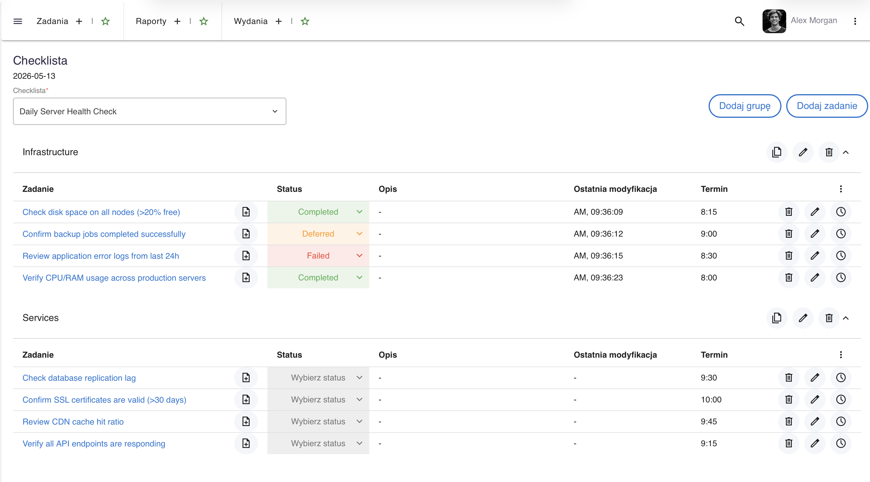 say.work — checklisty
